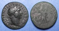 Ancient Coins - Roman Empire, Trajan 98-117, Bronze Aes