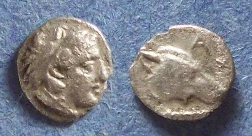 Ancient Coins - Macedonian Kingdom, Archelaos I 413-399 BC, Hemiobol