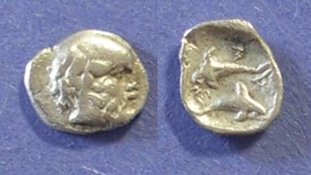 Ancient Coins - Islands off Thrace, Thasos 412-404 BC, Obol
