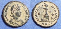 Ancient Coins - Roman Empire, Theodosius 379-395, Bronze AE3