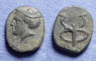 Ancient Coins - Ionia, Phokaea Circa 200 BC, Bronze AE11