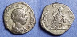 Ancient Coins - Roman Empire, Julia Maesa 218-223, Silver Denarius