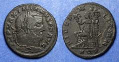 Ancient Coins - Roman Empire, Maximianus 286-305, Bronze Follis