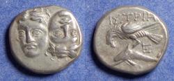 Ancient Coins - Moesia, Istros 340-313 BC, Silver Drachm