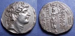 Ancient Coins - Seleucid Kingdom, Antiochos VIII 121-96 BC, Silver Tetradrachm - Rare Cilician mint