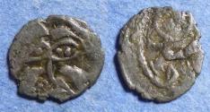 Ancient Coins - Celtic Gaul, Andecavi Armoricans Circa 50 BC, Billon Obol