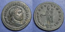 Ancient Coins - Roman Empire, Diocletian 284-305, Bronze Follis