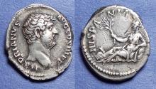 Ancient Coins - Roman Empire, Hadrian 117-138, Silver Denarius: Ex Garrett collection