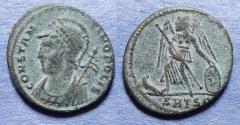 Ancient Coins - Roman Empire, Constantinopolis 336/7, Bronze AE3