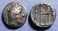 Ancient Coins - Persis, Darev ( Darios ) I Circa 150 BC, Silvered bronze Fourree Drachm