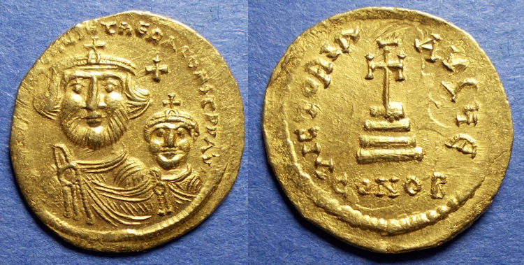 Byzantine Empire, Heraclius 610-641, AV Solidus | Byzantine