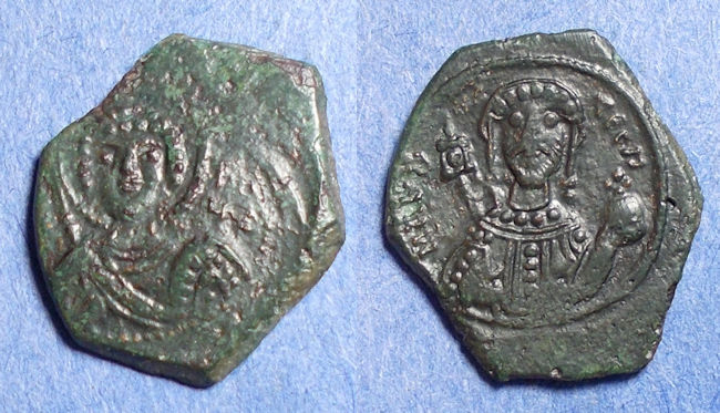 Byzantine Empire, Manuel 1143-1180, Bronze Half Tetarteron 