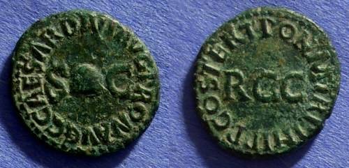 Ancient Coins - Roman Empire Caligula 37-41 Quadrans