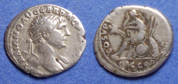 Roman Empire, Trajan 98-117, Silver Denarius | Roman Imperial Coins