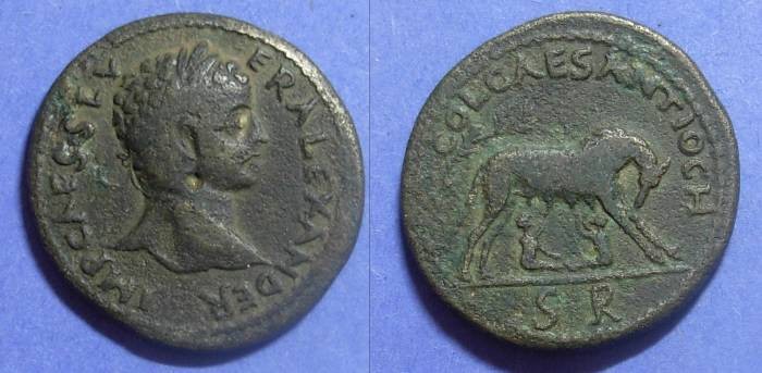 Ancient Coins - Antioch Pisidia, Severus Alexander 222-235, AE33