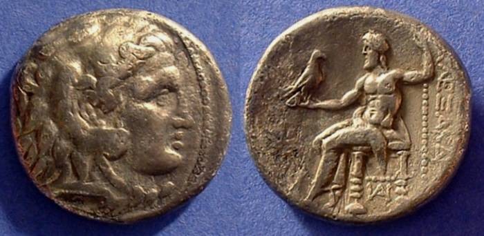 Ancient Coins - Macedonian Kingdom - Alexander III (the Great) Tetradrachm