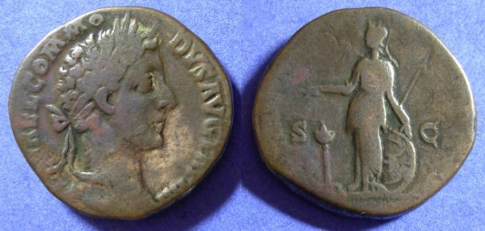 Ancient Coins - Commodus 177-192 Sestertius