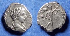 Ancient Coins - Roman Empire, Caracalla (as Caesar) 196-8, Silver Denarius