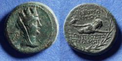 Ancient Coins - Cilicia, Hierapolis Circa 100 BC, Bronze AE23
