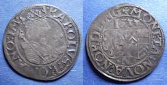 World Coins - Germany, Nordlingen, Karl V 1533, Silver Batzen