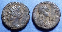 Ancient Coins - Roman Egypt, Nero 54-68, Billon Tetradrachm