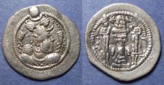 Ancient Coins - Sassanian Kingdom, Peroz 459-484, Silver Drachm
