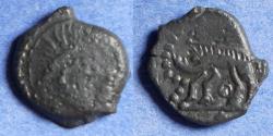Ancient Coins - Celtic Gaul, Aulerci Eburovices 50-30 BC, AE Unit