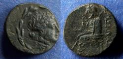 Ancient Coins - Ionia, Smyrna 75-50 BC, AE21