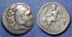 Ancient Coins - Kings of Thrace, Lysimachos (in the name of Alexander III) 305-281 BC, Silver Drachm