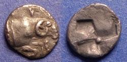 Ancient Coins - Troas, Kebren Circa 450 BC, Silver Hemiobol