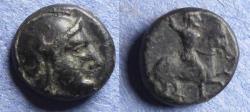 Ancient Coins - Thessaly, Pharsalos Circa 350 BC, Bronze Chalkous