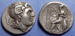 Ancient Coins - Kings of Thrace, Lysimachos 305-281 BC, Silver Tetradrachm