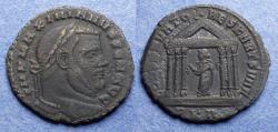 Ancient Coins - Roman Empire, Maximianus - second reign 306-8, Follis