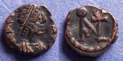 Ancient Coins - Byzantine Empire, Anastasius 491-518, Bronze Nummi