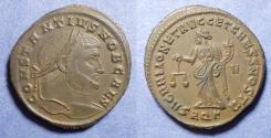 Ancient Coins - Roman Empire, Constantius I (as Caesar) 293-305, Bronze Follis