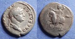 Ancient Coins - Roman Empire, Domitian (as Caesar) 69-81, Silver Denarius