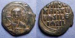 Ancient Coins - Byzantine Empire, Constantine VIII & Basil II Circa 1025, Anonymous Class A3 Follis