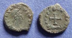 Ancient Coins - Roman Empire, Theodosius II 408-450, Bronze AE4