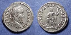 Ancient Coins - Roman Empire, Septimius Severus 193-211, Silver Denarius