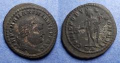 Ancient Coins - Roman Empire, Maximinanus 286-305, Silvered bronze Follis