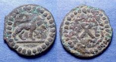 World Coins - Otrar,  Circa 700, Bronze AE21
