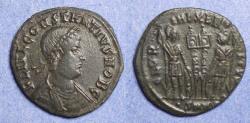 Ancient Coins - Roman Empire, Constantius II 324-337, Bronze AE3