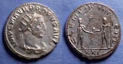 Ancient Coins - Roman Empire, Probus 276-282, Silvered bronze Antoninianus