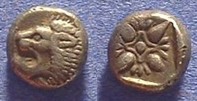 Ancient Coins - Miletos Ionia - 1/12 stater Circa 500 BC
