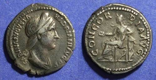 Ancient Coins - Roman Empire, Sabina d. 137, Denarius