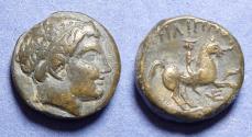 Ancient Coins - Kings of Macedonia, Philip II 359-336 BC, Bronze AE15