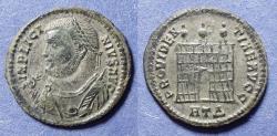 Ancient Coins - Roman Empire, Licinius 308-324, Silvered bronze AE3