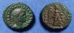 Ancient Coins - Roman Egypt, Aurelian 270-275, Potin Tetradrachm