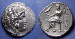Ancient Coins - Kings of Macedonia, Alexander III 336-323 BC, Silver Tetradrachm