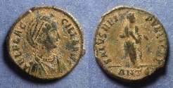 Ancient Coins - Roman Empire, Aelia Flaccilla 379-383, AE2